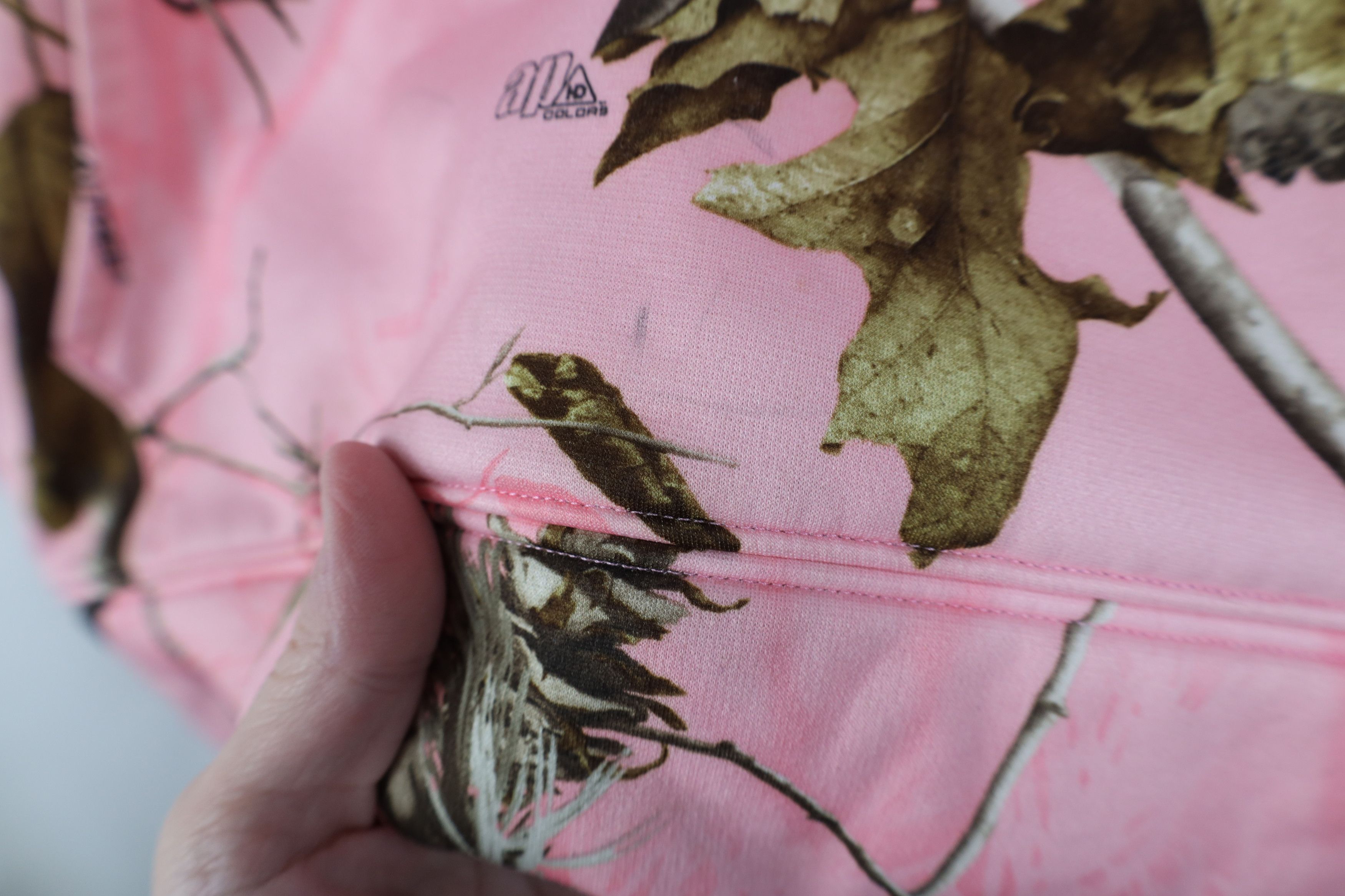 Under Armour Under Armour Realtree Camouflage Hoodie Sweatshirt Pink Size L / US 10 / IT 46 - 8 Thumbnail