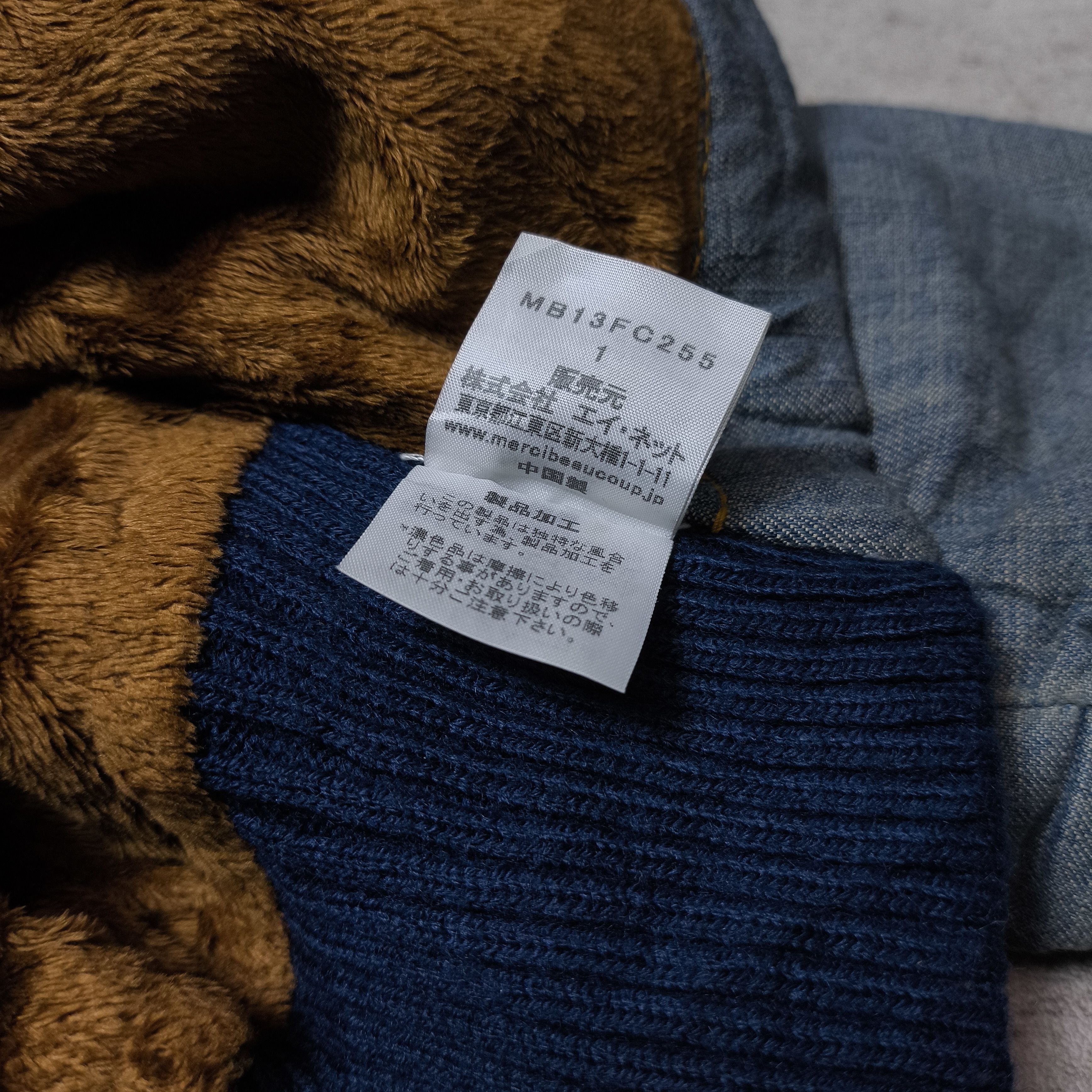 Issey Miyake Mercibeaucoup by Issey Miyake Puff Collar Lightweight Denim Size S / US 4 / IT 40 - 10 Thumbnail