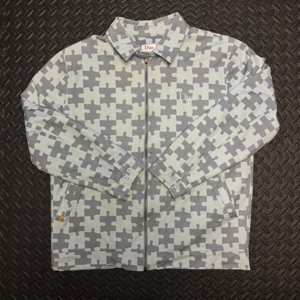 Dime DIME Puzzle Twill Jacket (Light Blue) Size US L / EU 52-54 / 3 - 1 Thumbnail