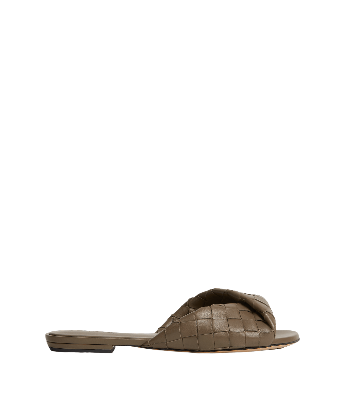 BOTTEGA VENETA Blink Pinecone Lthr Flat Mules New/Auth