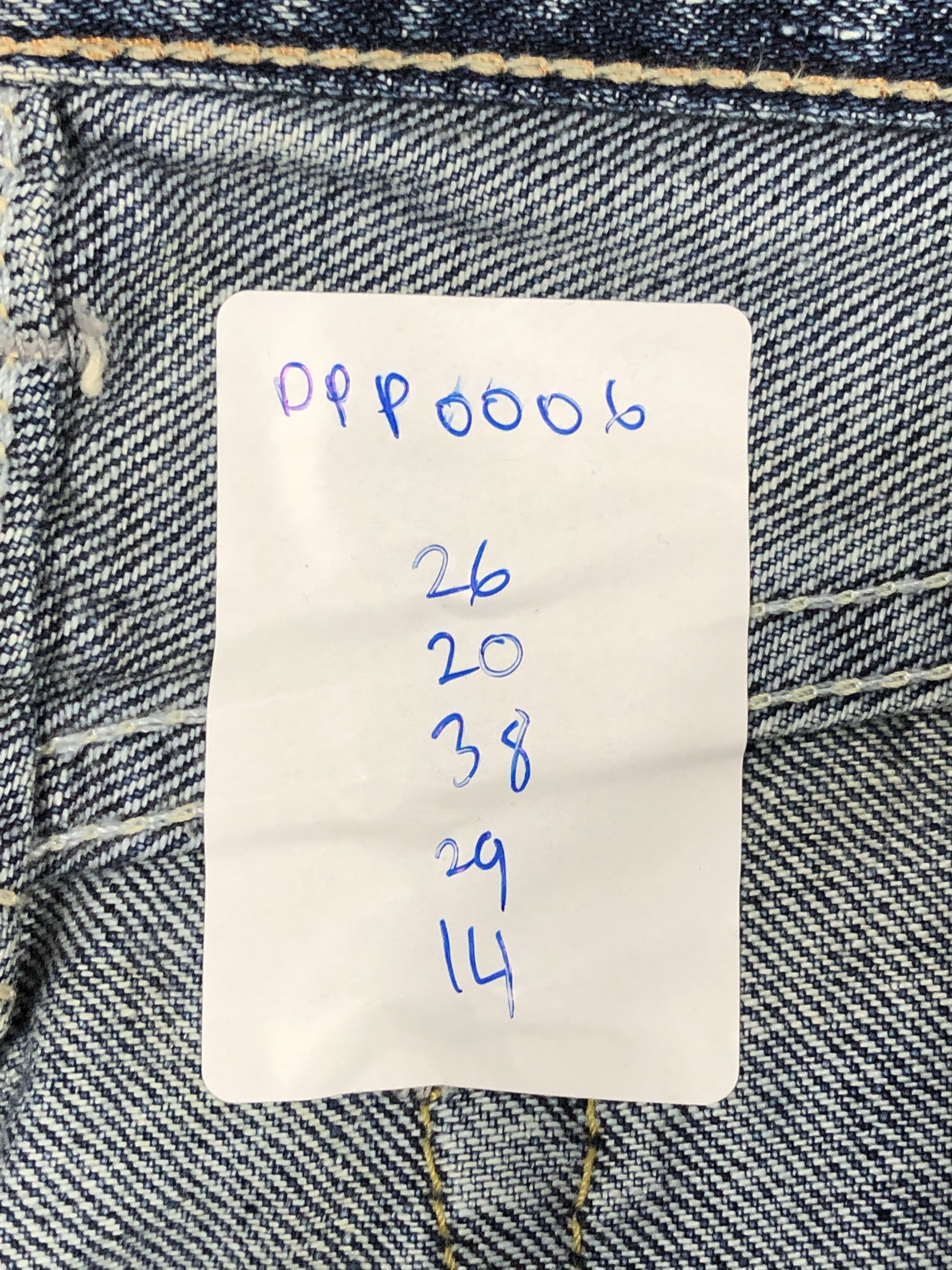 Edwin Vintage Edwin Selvedge Faded Blue Jeans DPP0006 Size US 26 / EU 42 - 9 Thumbnail