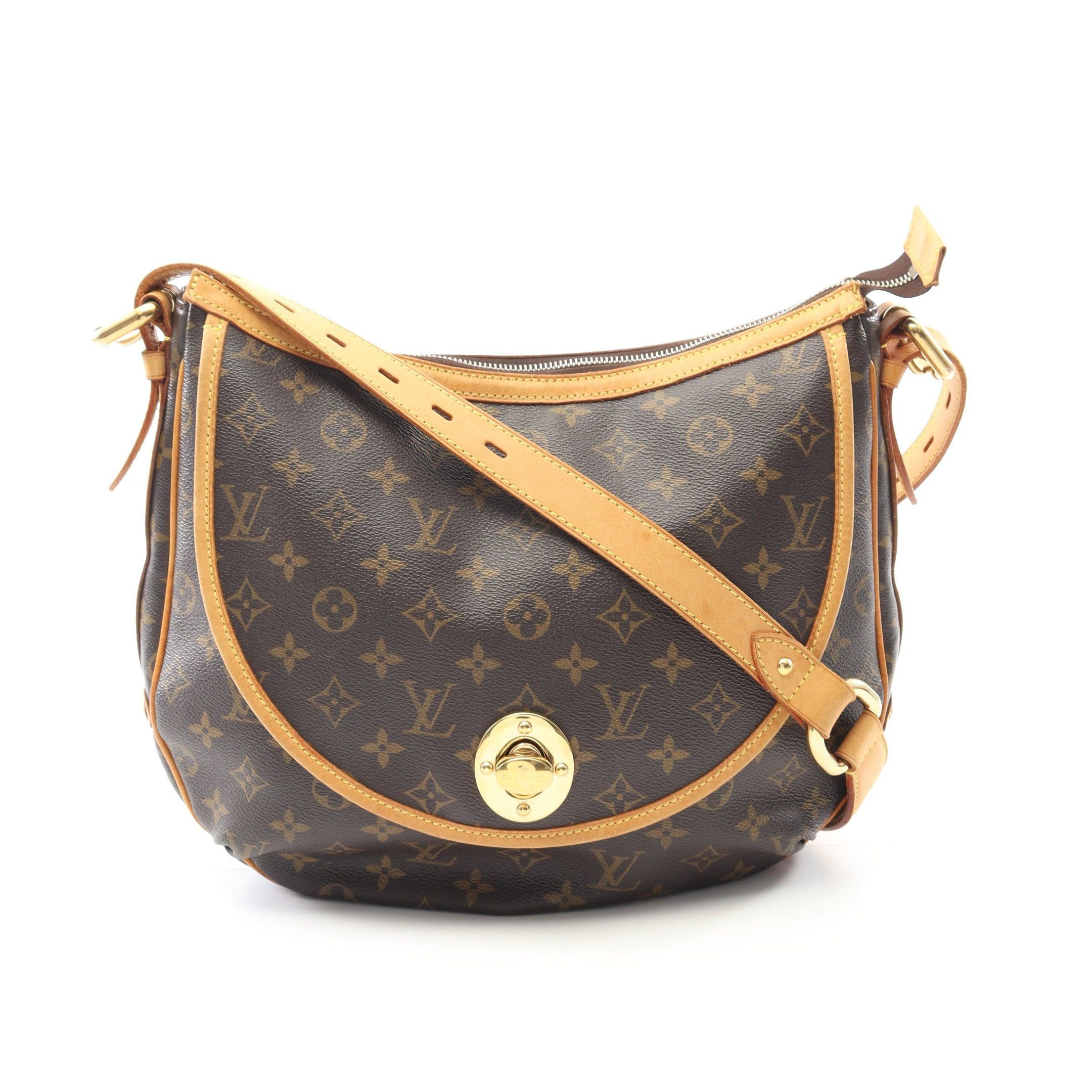 Louis Vuitton Louis Vuitton Tulum Gm Monogram Shoulder Bag Leather Brown Size ONE SIZE - 1 Thumbnail