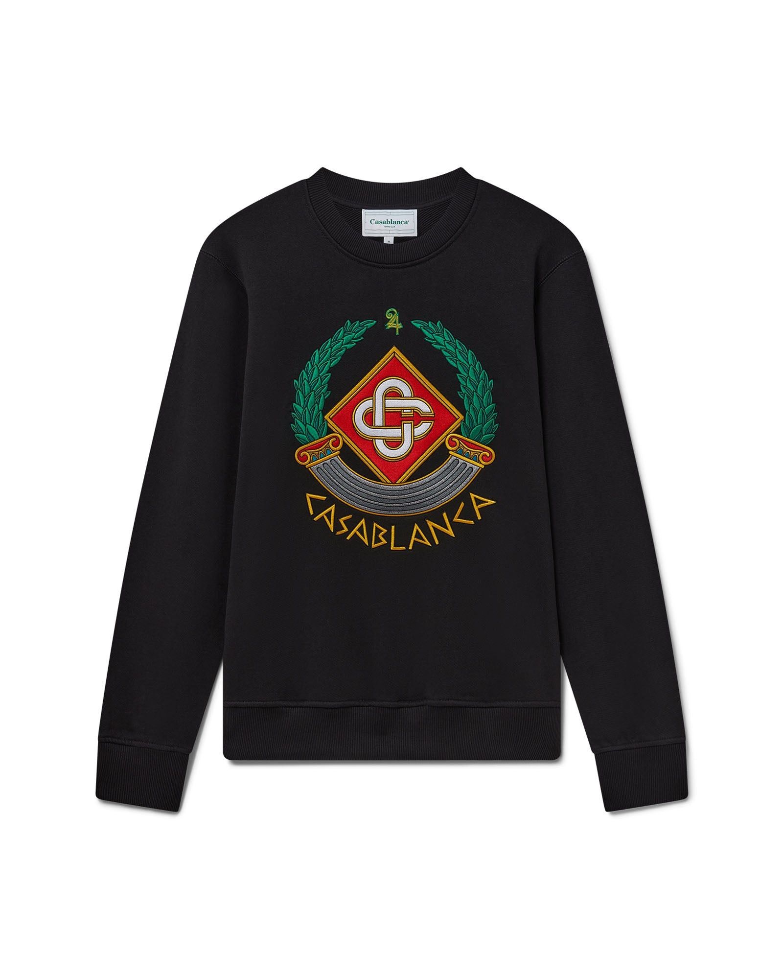 os11x0725 Venus As A Boy Casa Crest Cotton Sweatshirt Black