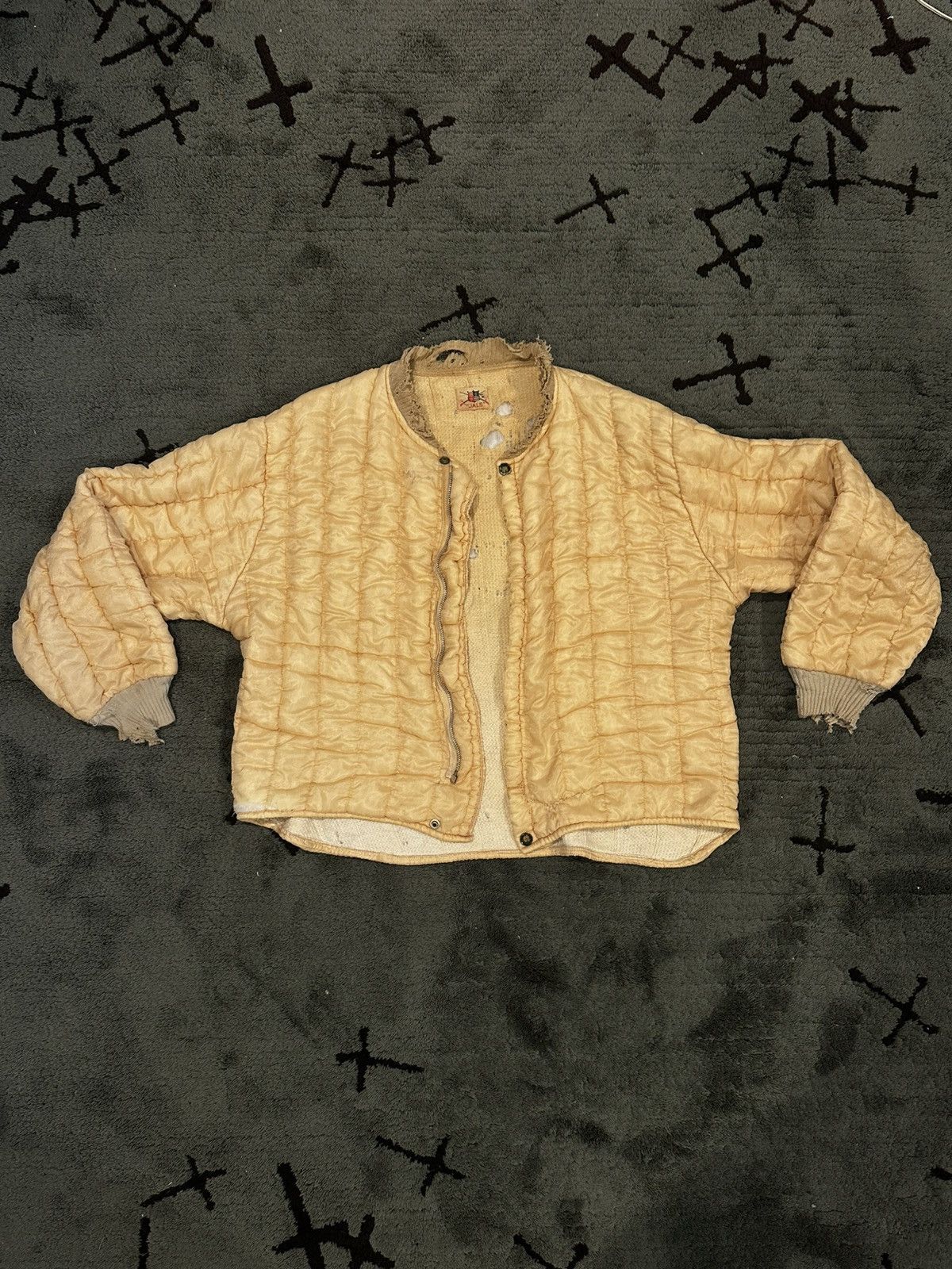 Vintage True Vintage “By Jals” Distressed Thermal Lined Jacket Size US M / EU 48-50 / 2 - 1 Thumbnail