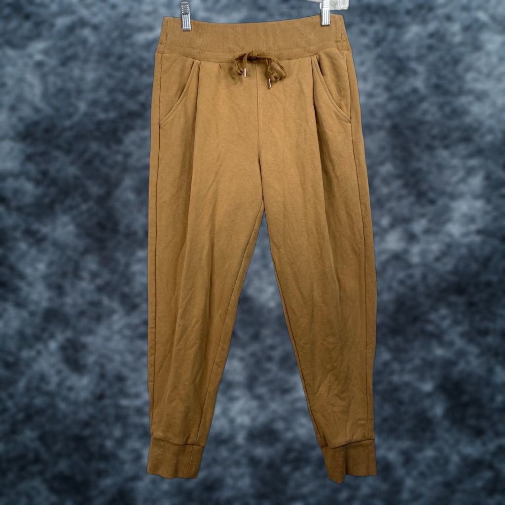 Vintage CALIA Womens S Jogger Pants Brown with Pockets Casual Activewear Size 28" / US 6 / IT 42 - 1 Thumbnail