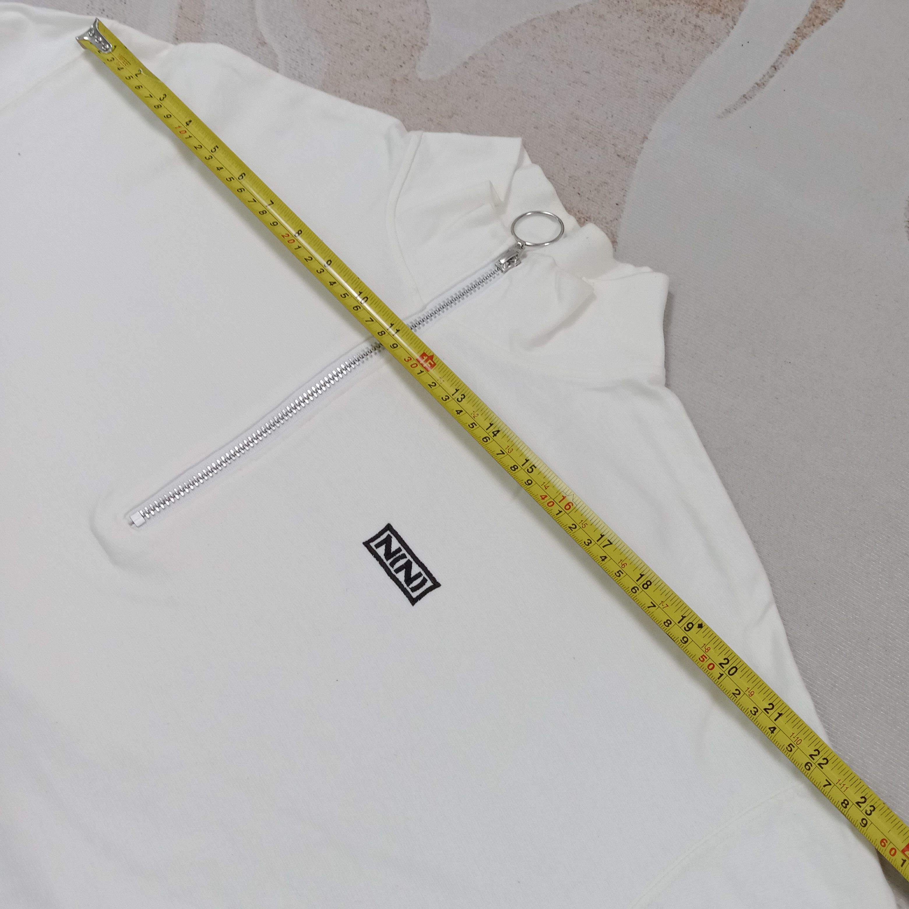 Number (N)ine Number Nine Half Zipper Sweatshirt C276N54 Size US XL / EU 56 / 4 - 7 Thumbnail