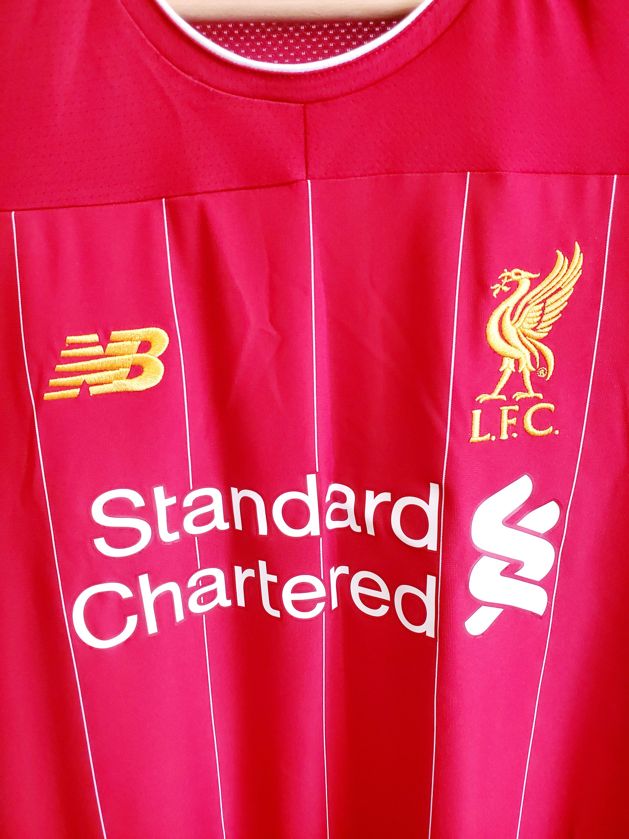 New Balance Liverpool 2019-20 Home Jersey Men’s Size S ideal condition Size US S / EU 44-46 / 1 - 2 Thumbnail