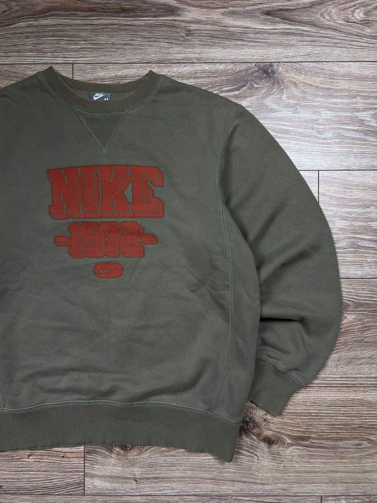 Nike 00s Nike Big Logo Vintage Y2K Oversized Retro Sweatshirt Size US M / EU 48-50 / 2 - 3 Thumbnail