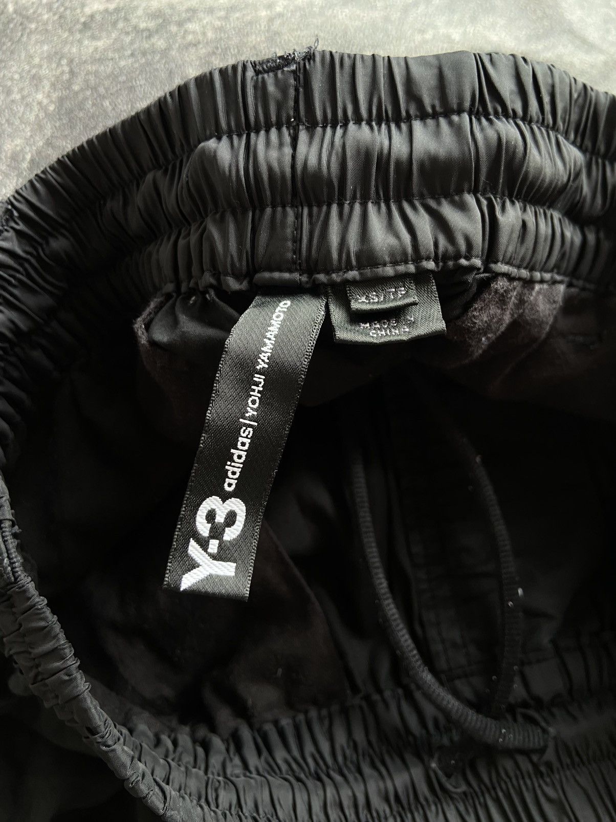 Adidas 💥BINDING OFFER💥Y3 Parachute Joggers 3 Stripe Back In Black Size US 28 / EU 44 - 7 Thumbnail