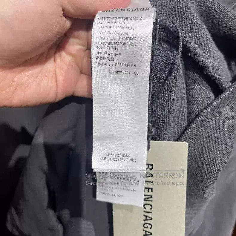 Balenciaga Balenciaga Embroidered Colorful Letter Washed Zip-Up Hoodi Size US XL / EU 56 / 4 - 7 Thumbnail