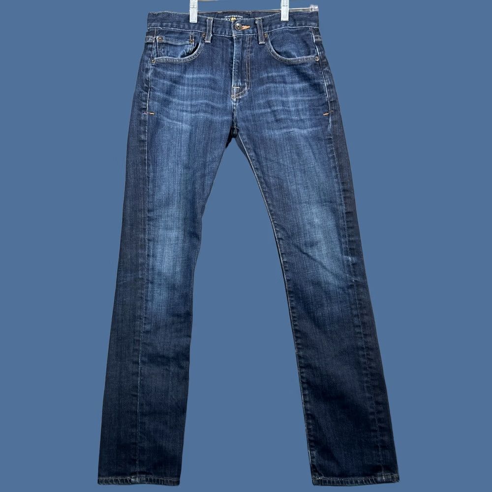 Lucky Brand Lucky Brand Jeans Dean Mens 28x30 Blue Denim 5 Pocket Straight Leg Slim Jeans Size US 28 / EU 44 - 1 Thumbnail