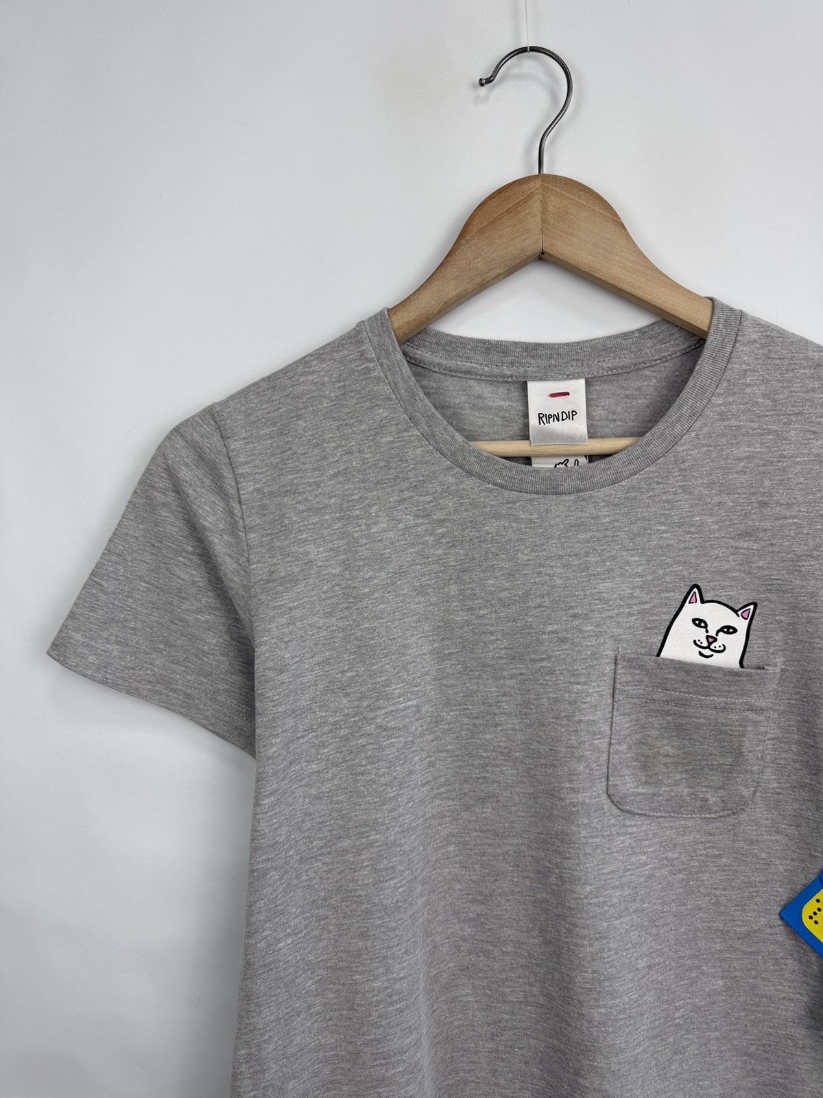 RIPNDIP NWT❗️ RIPNDIP Lord Nermal Pocket T-Shirt Cat Fack Rare Size M / US 6-8 / IT 42-44 - 3 Thumbnail
