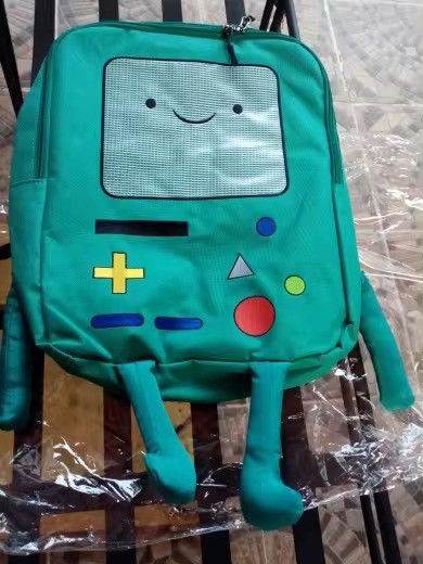 Japanese Brand games console pattern canvas backpack Size ONE SIZE - 5 Thumbnail
