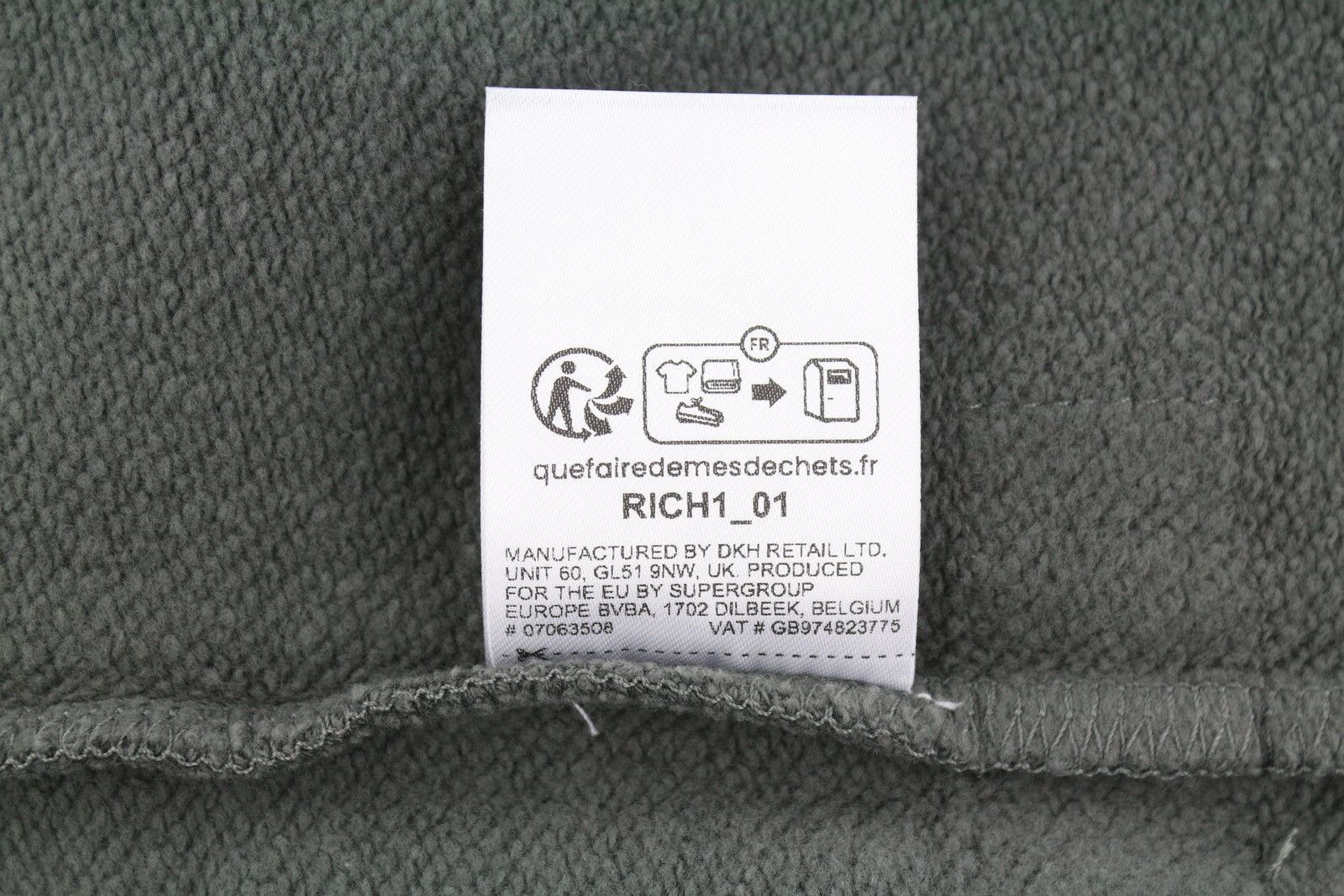Superdry VINTAGE ATHLETIC M Grey Logo Cotton Pullover 87120 Size US M / EU 48-50 / 2 - 8 Thumbnail