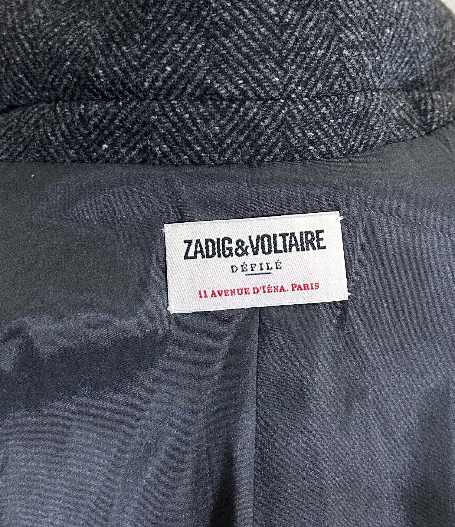 Zadig & Voltaire Mio Single-Breasted Coat Size S / US 4 / IT 40 - 7 Thumbnail
