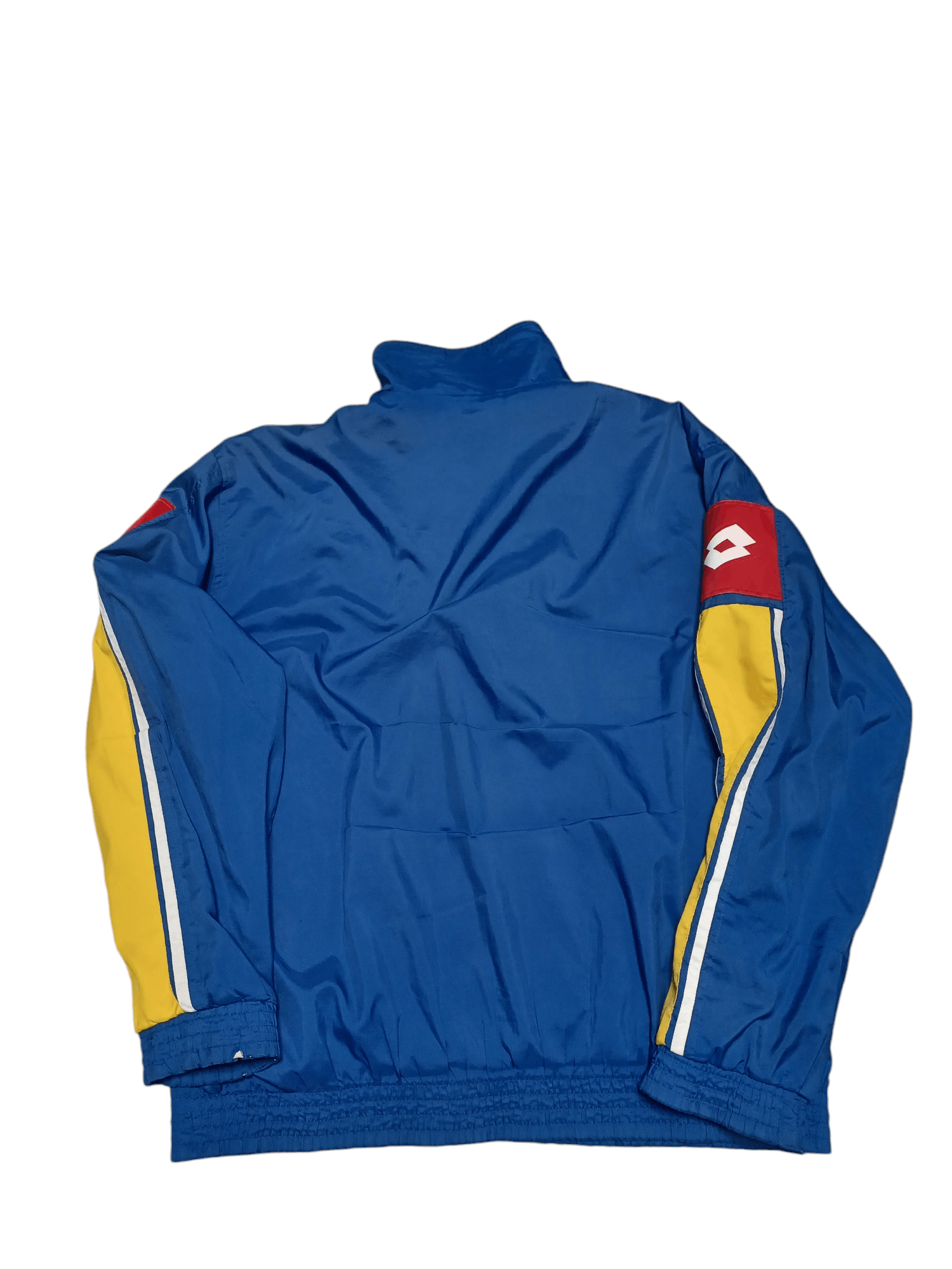 Lotto Sport UKRAINE LOTTO VINTAGE 2004 NYLON SOCCER TRACK JACKET Size US L / EU 52-54 / 3 - 3 Thumbnail