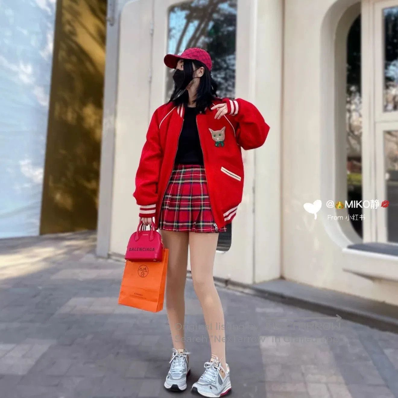 Gucci red gucci lambswool baseball jacket. Size US M / EU 48-50 / 2 - 8 Thumbnail
