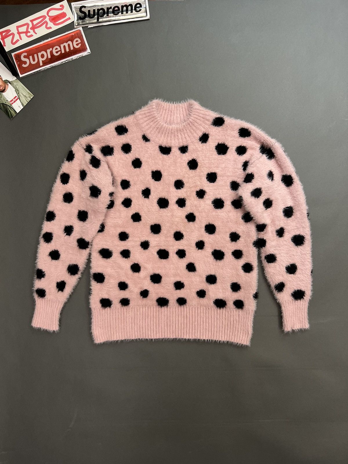 Other Pink & Black Polkadot Sweater Size M / US 6-8 / IT 42-44 - 1 Thumbnail