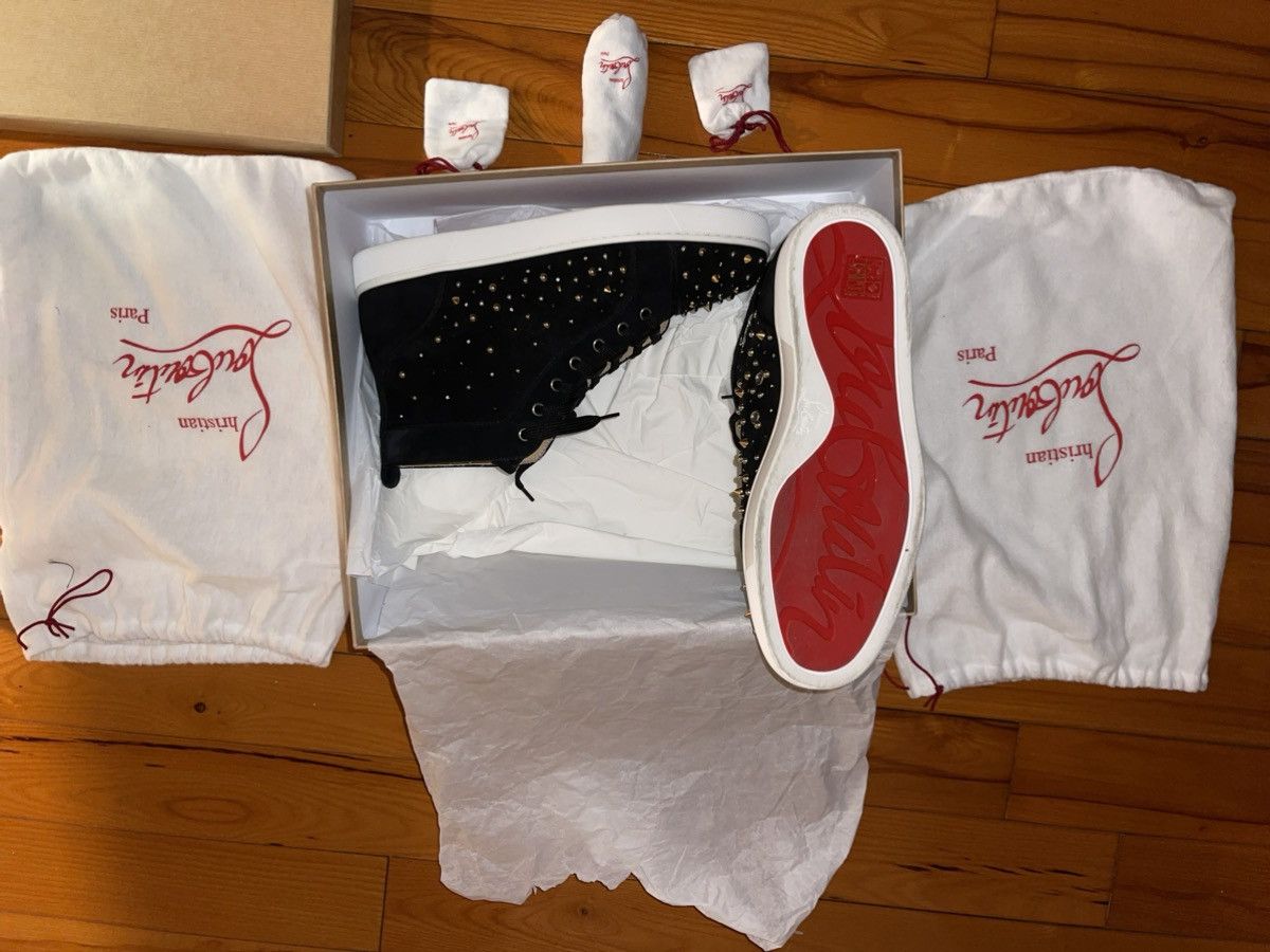 Christian Louboutin × Designer Christian Louboutin Milky Louis Flat Veau Vel/GG Size US 9 / EU 42 - 9 Thumbnail