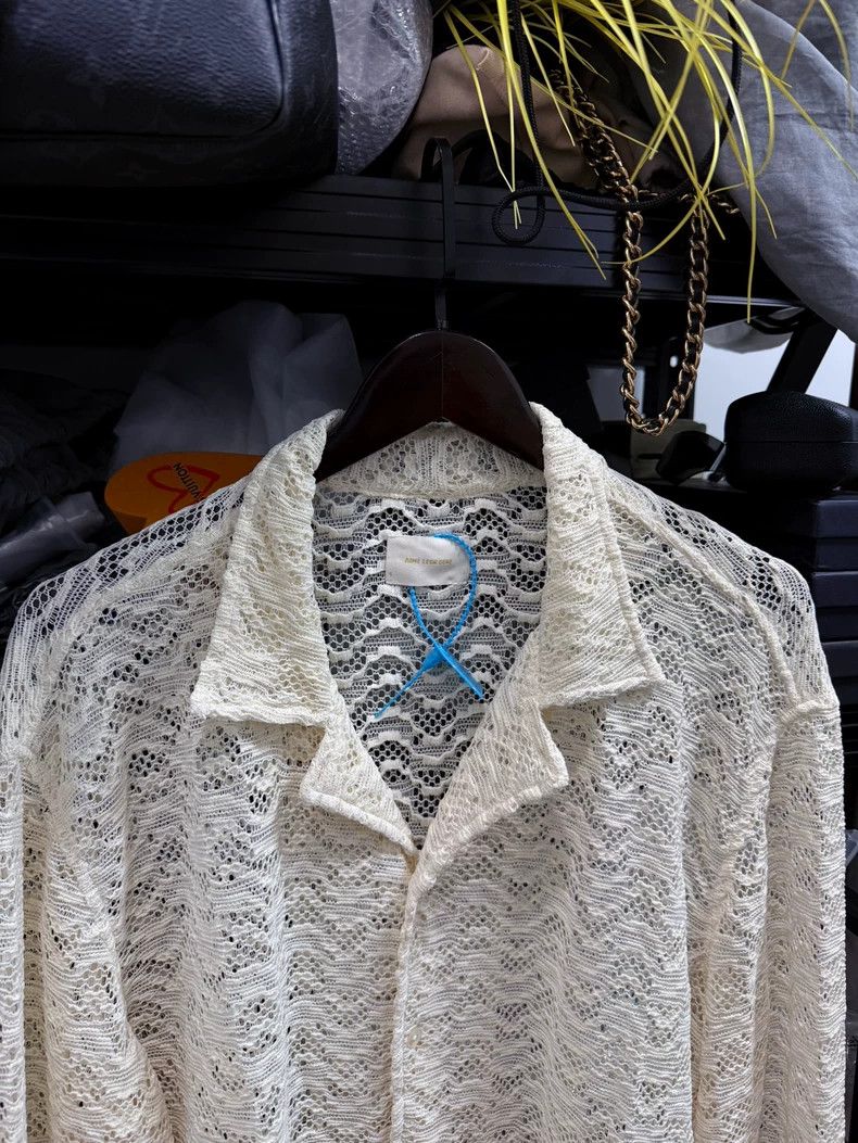 Aime Leon Dore Aime leon doreEmbroidered Cuban-style long-sleeved shirt wi Size US M / EU 48-50 / 2 - 2 Thumbnail