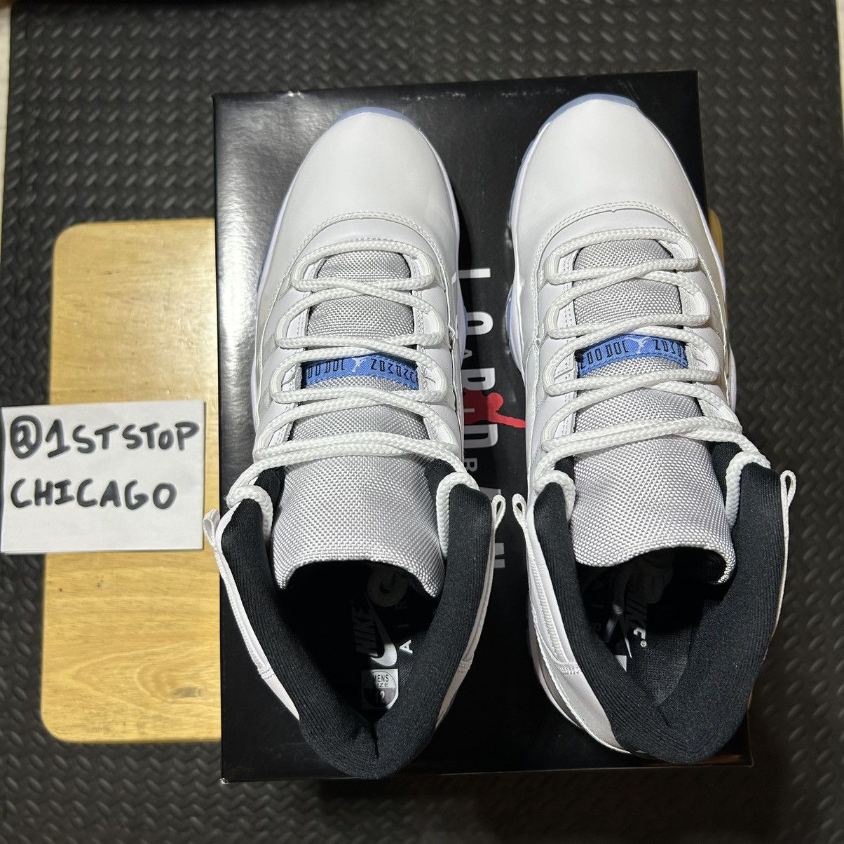 Designer × Jordan Brand × Nike Air Jordan 11 Retro Legend Blue 2024 Mens Size 12 NEW Size US 12 / EU 45 - 4 Thumbnail
