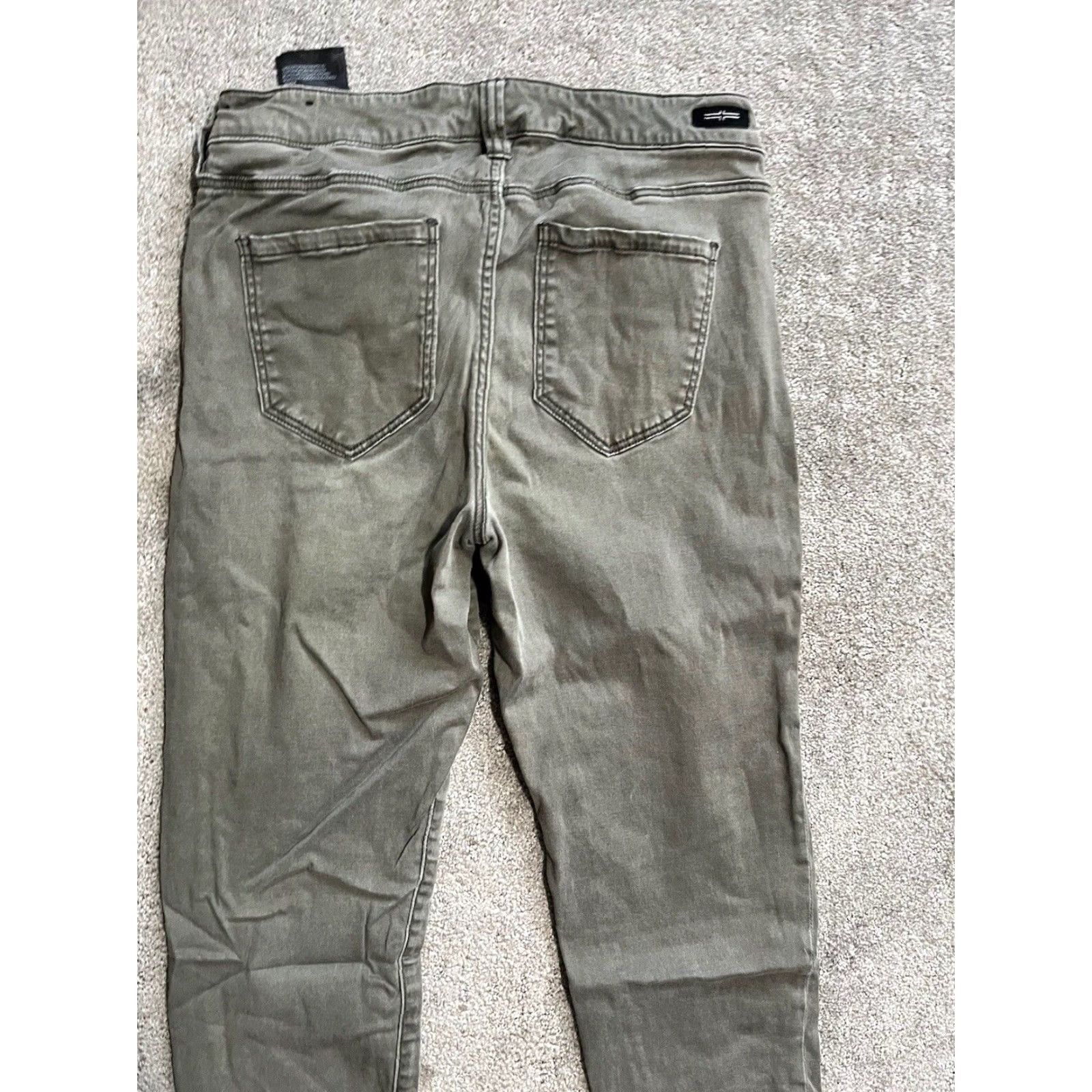 Denime VINTAGE Liverpool Jeans Womens Petite 8 Skinny Low Rise Denim Pants Gray | 26.5 Inch Inseam Size 30" / US 8 / IT 44 - 4 Thumbnail
