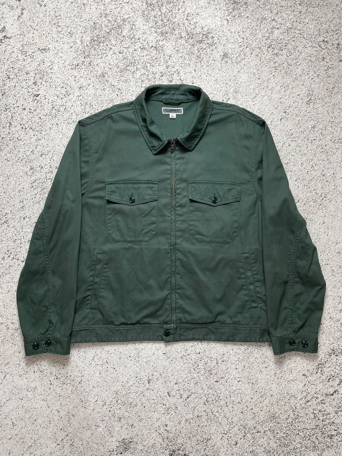 The Real McCoy's Vintage 90s Double Pocket Mechanic Work Jacket Size US XL / EU 56 / 4 - 4 Thumbnail