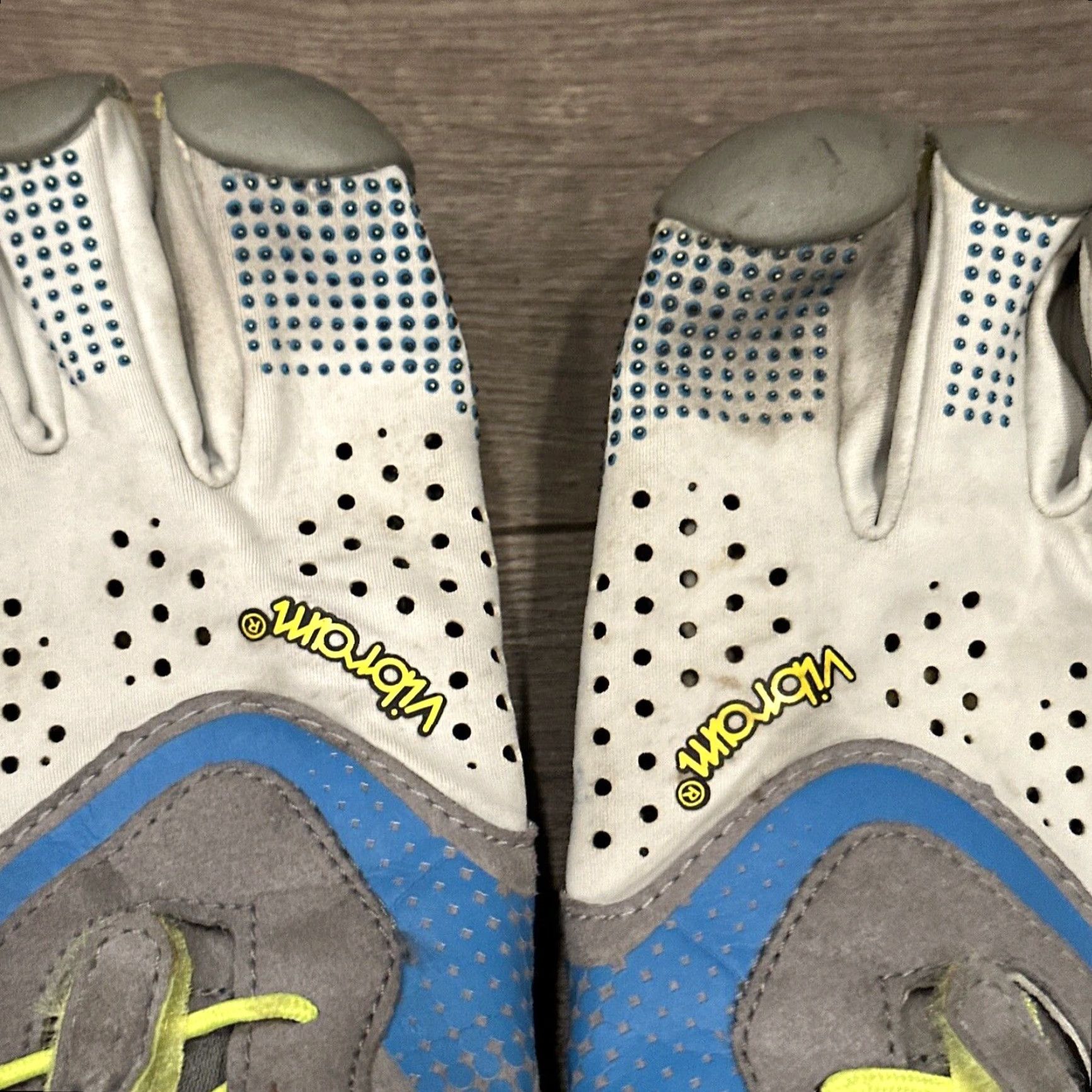 Vibram Vibram FiveFingers V-Run Barefoot Trainers Oyster Blue Beige Mens Trainers 13-14 US 11 UK 47 EU 17M7003 Sneaker Vibram FiveFingers Style Size US 11 / EU 44 - 3 Thumbnail