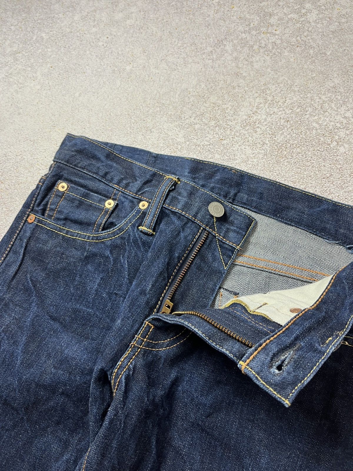Levi's Levi's Strauss & Co. 511 Selvedge Jeans Raw Denim Size US 30 / EU 46 - 7 Thumbnail
