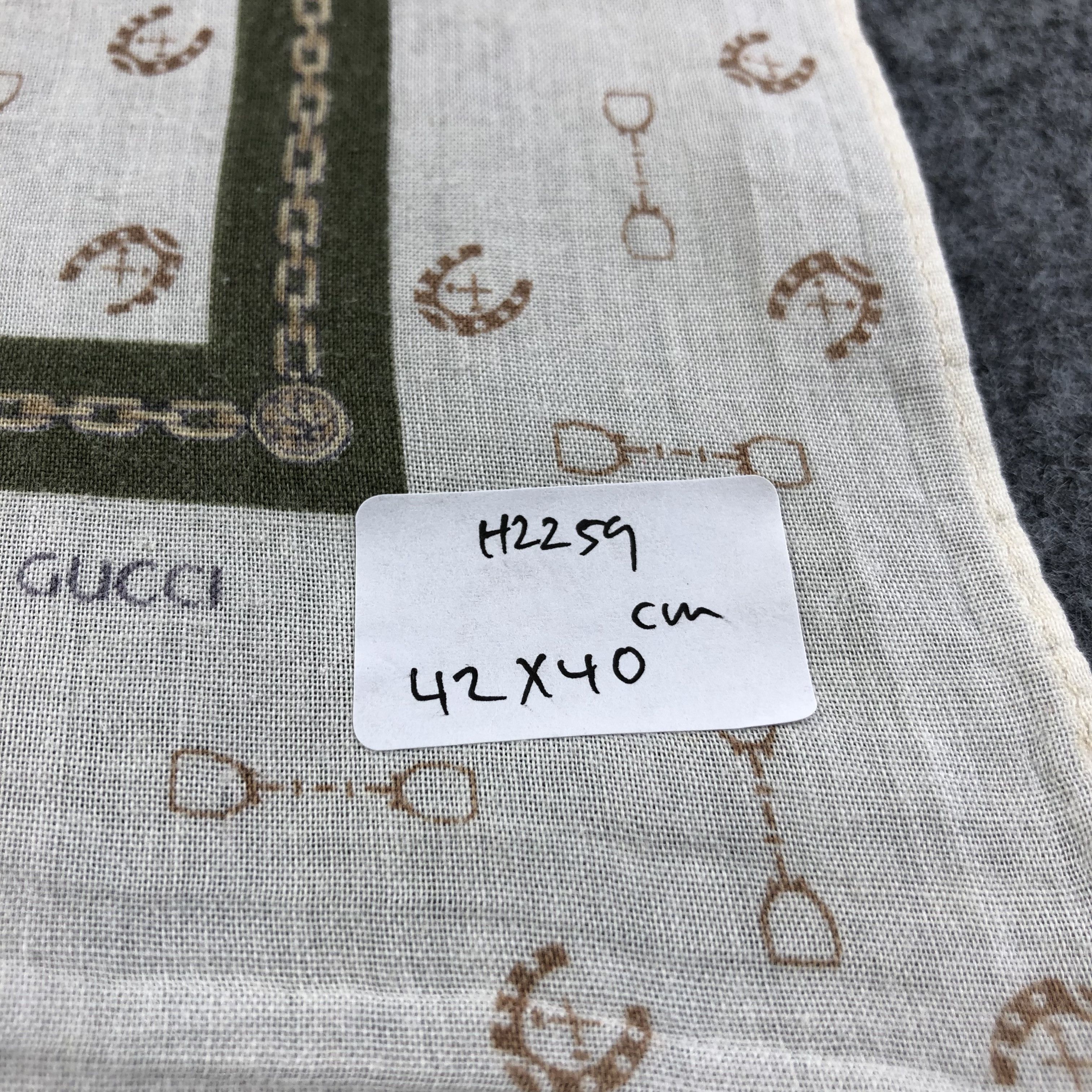 Paolo Gucci Paolo Gucci Handkerchief Neckerchief Bandana H2259 Size ONE SIZE - 7 Thumbnail