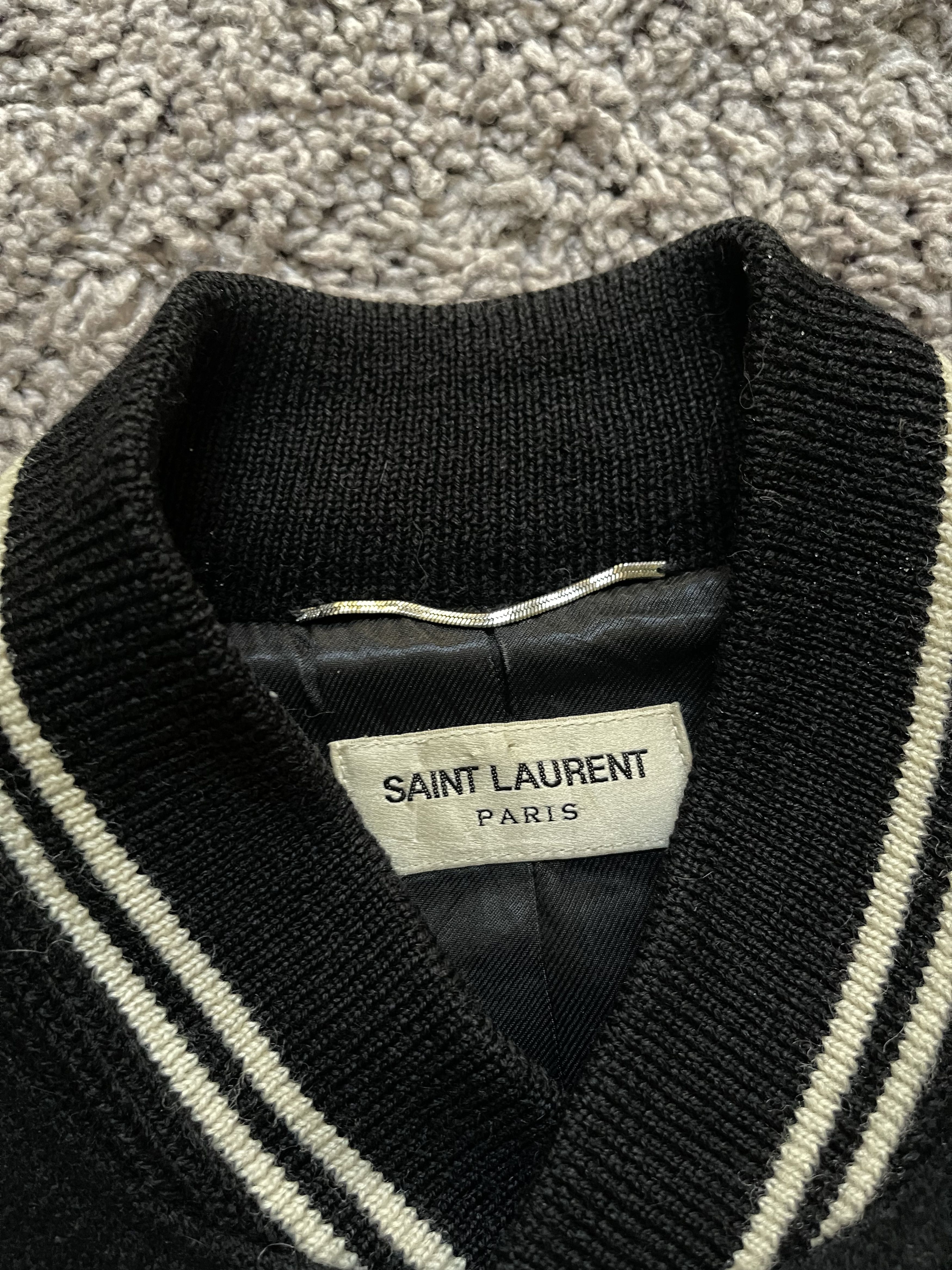 Hedi Slimane Saint Laurent Paris Teddy Jacket Size US S / EU 44-46 / 1 - 3 Thumbnail