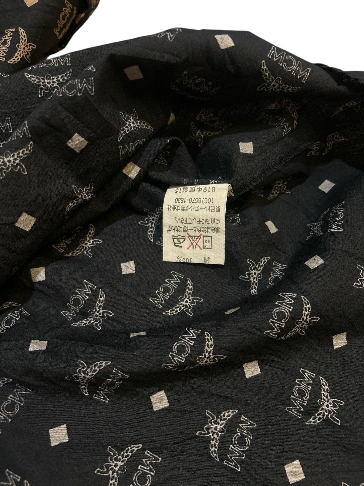MCM Vintage MCM Monogram Shirt Size S / US 4 / IT 40 - 4 Thumbnail