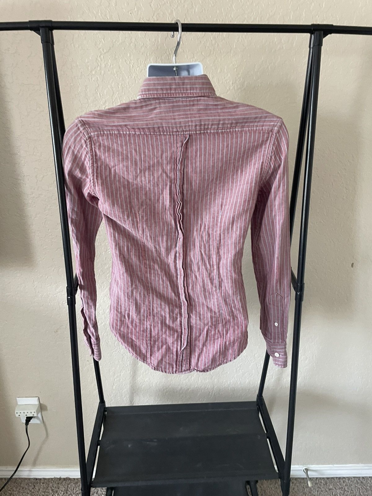 Band Of Outsiders Striped Button Down Cotton Shirt Size US XS / EU 42 / 0 - 5 Thumbnail