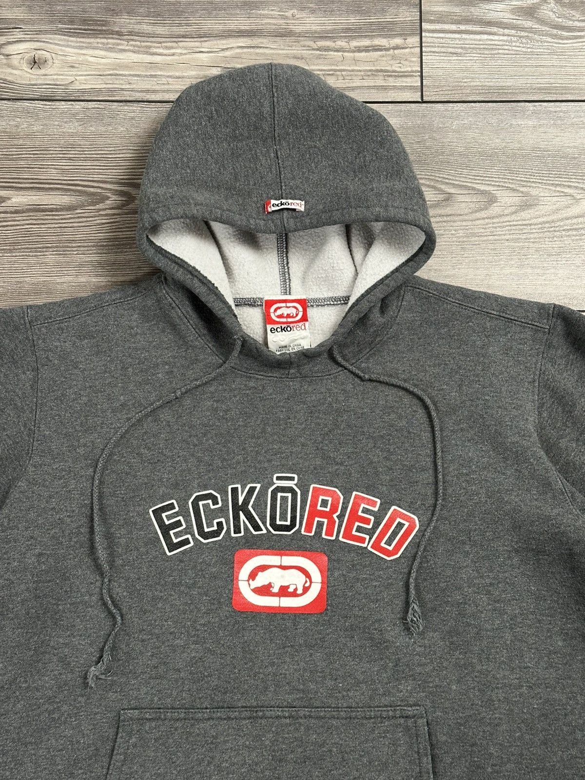 Ecko Unltd. × Vintage Vintage Y2K Ecko Red Hoodie Size S / US 4 / IT 40 - 2 Thumbnail