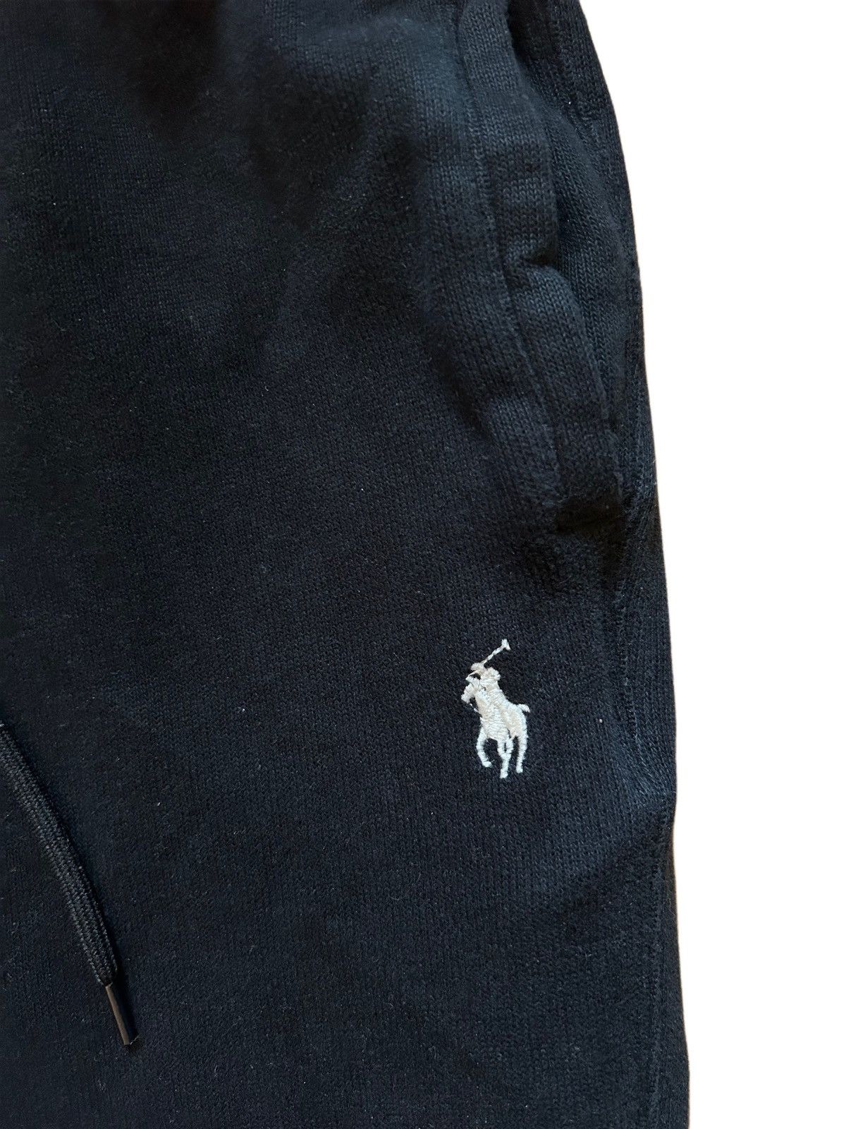 Polo Ralph Lauren Polo Ralph Lauren vintage black sweatpants logo Size US 32 / EU 48 - 2 Thumbnail