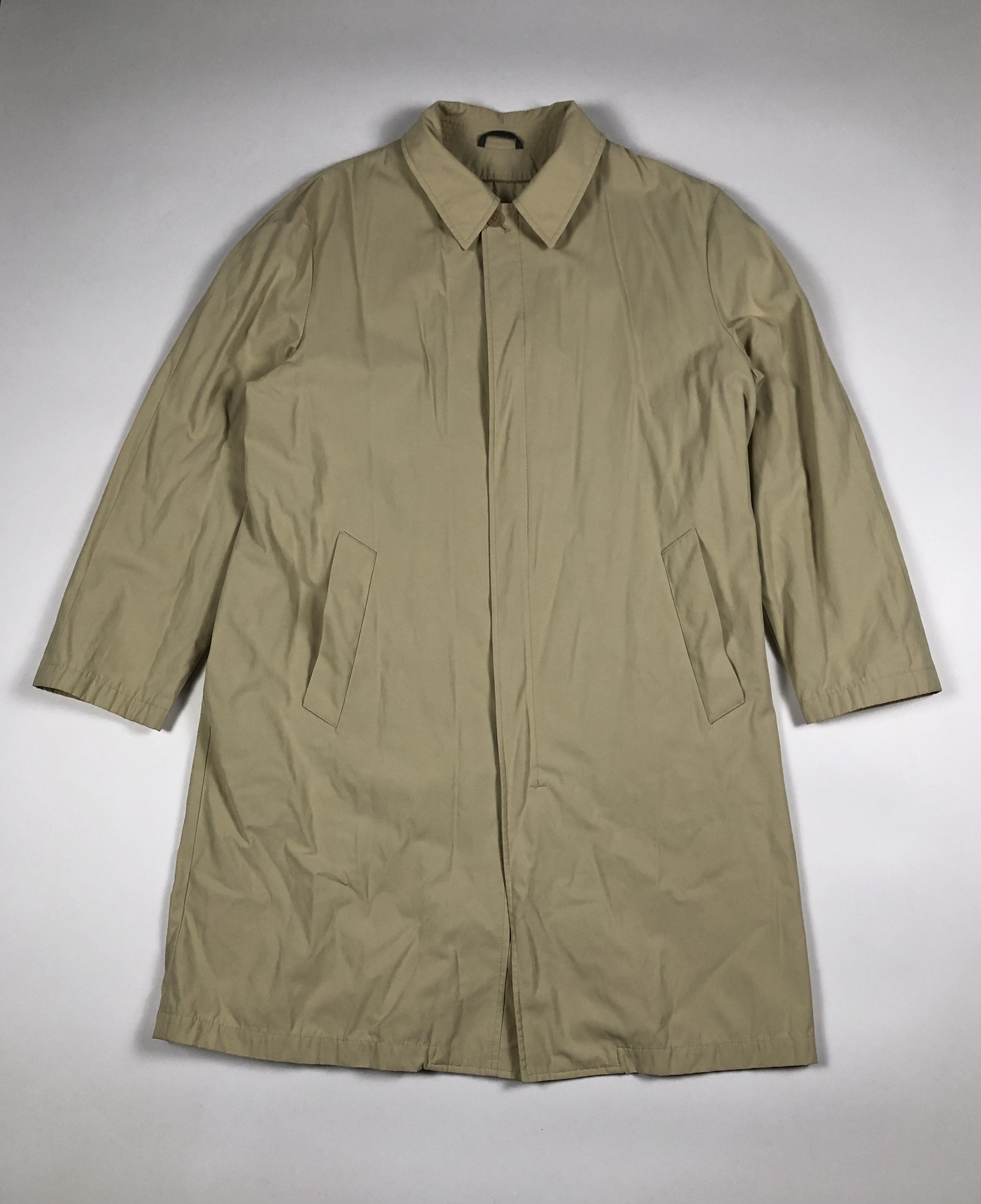 Canali Canali Vintage Trench Coat Size US M / EU 48-50 / 2 - 1 Thumbnail
