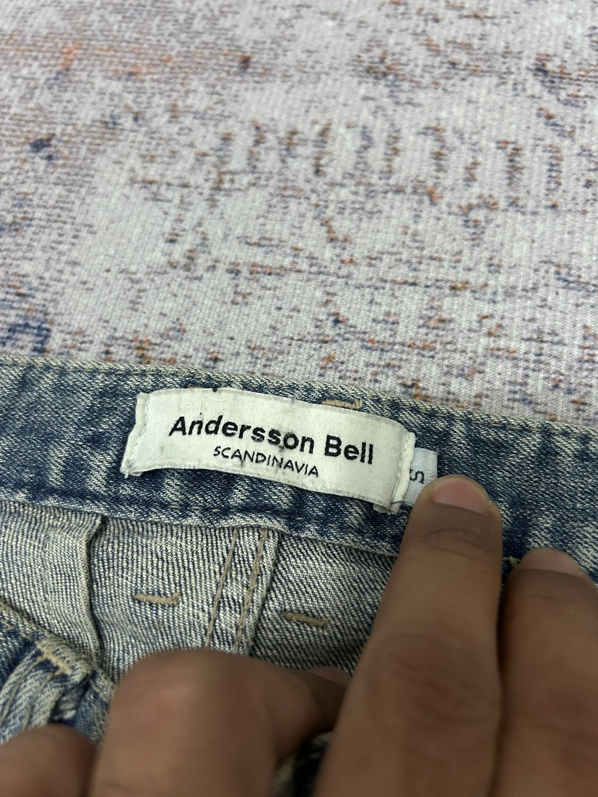 Andersson Bell Anderson Bell Scandinavia Distressed Buttom zipper Jeans Size US 29 - 13 Thumbnail