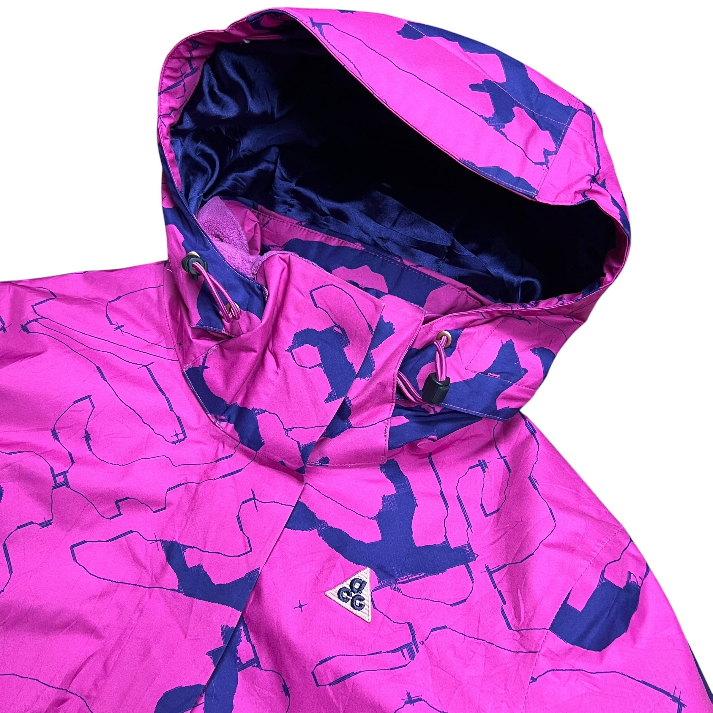 Nike Nike ACG Pink Asymmetric Colorblocking AOP Jacket - S Size US S / EU 44-46 / 1 - 3 Thumbnail
