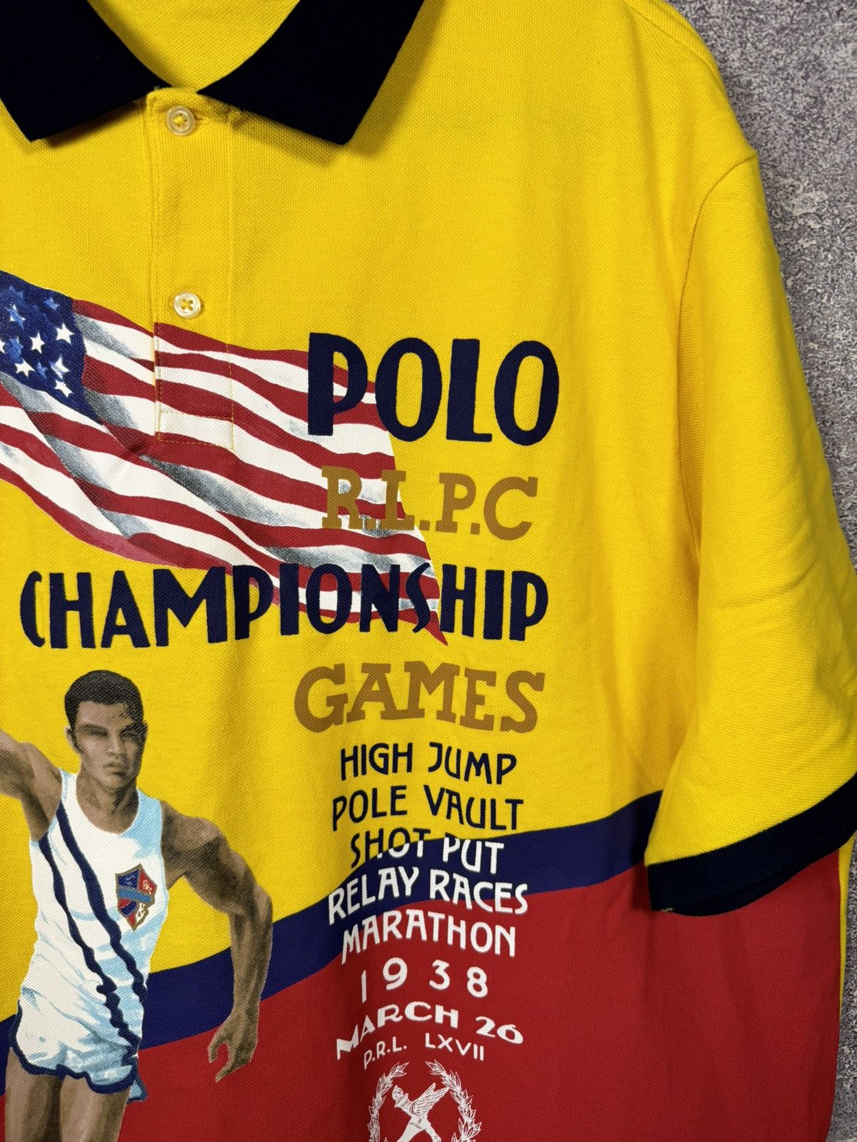 Polo Ralph Lauren POLO RALPH LAUREN CHAMPIONSHIP GAMES USA OLYMPICS POLO 2XL Size US XXL / EU 58 / 5 - 7 Thumbnail