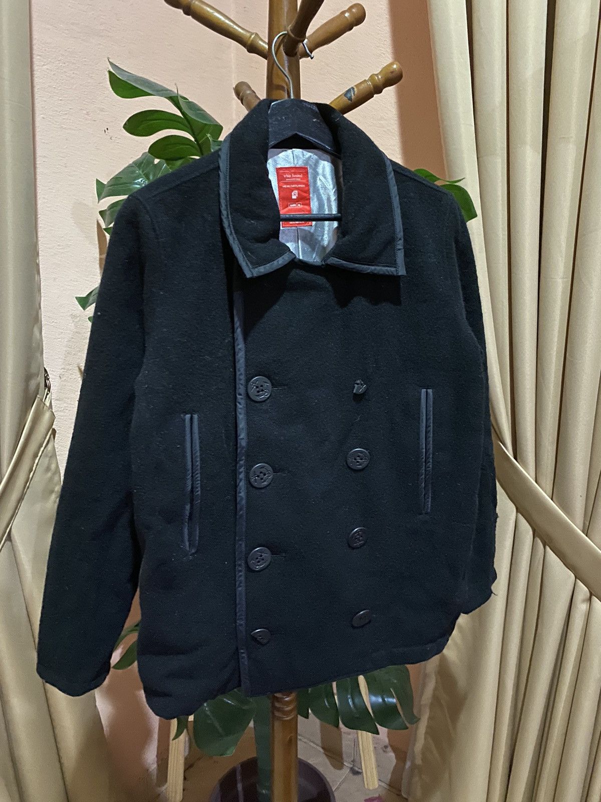 WHIZ LIMITED Felicity Black Wool Double-Breasted Jacket Tokyo Edge Size US M / EU 48-50 / 2 - 3 Thumbnail