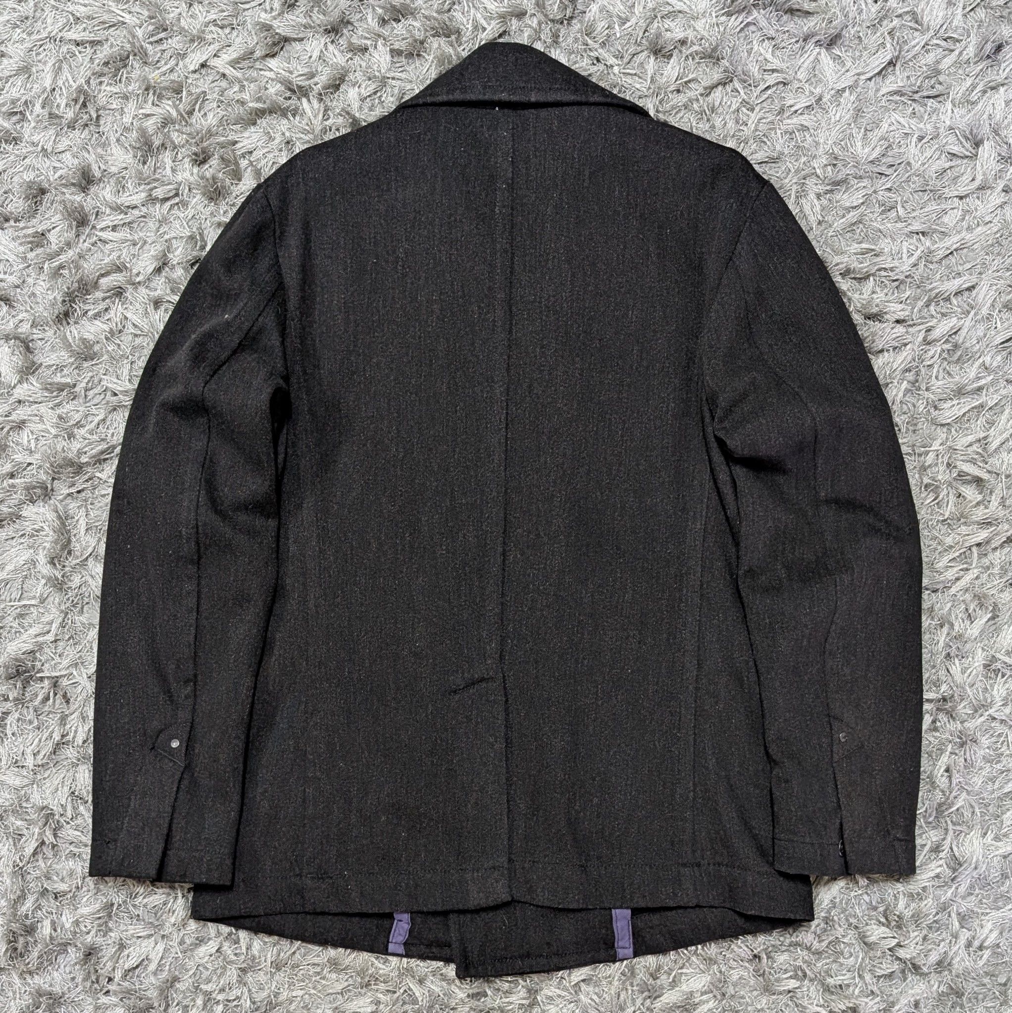GAS Vintage Gas Double Breast Coat Six Button Wool Jacket Size US M / EU 48-50 / 2 - 2 Thumbnail