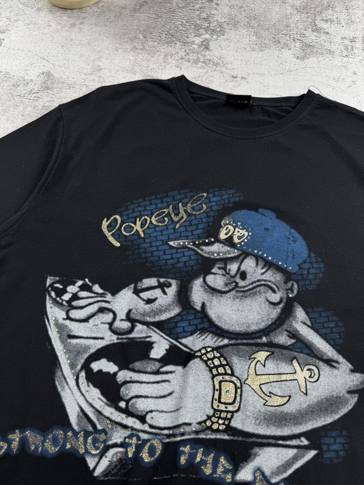 Vintage Dolce & Gabbana Rap Hip Hop Graphic Y2K Jersey T Shirt Tee Size US XL / EU 56 / 4 - 7 Thumbnail