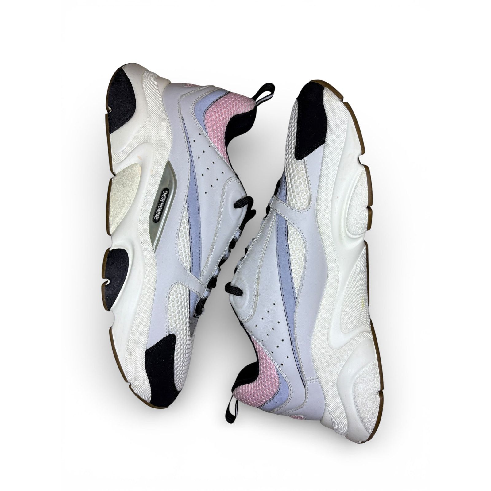 Dior Dior B22 Low Top Pink / White Sneakers | Size 45 (12US) Size US 12 / EU 45 - 1 Thumbnail