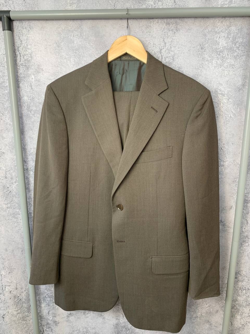 Pal Zileri RRP 800$ Pal Zileri Luxury Suit Blazer + Pants Brown 50R Size 50R - 1 Thumbnail