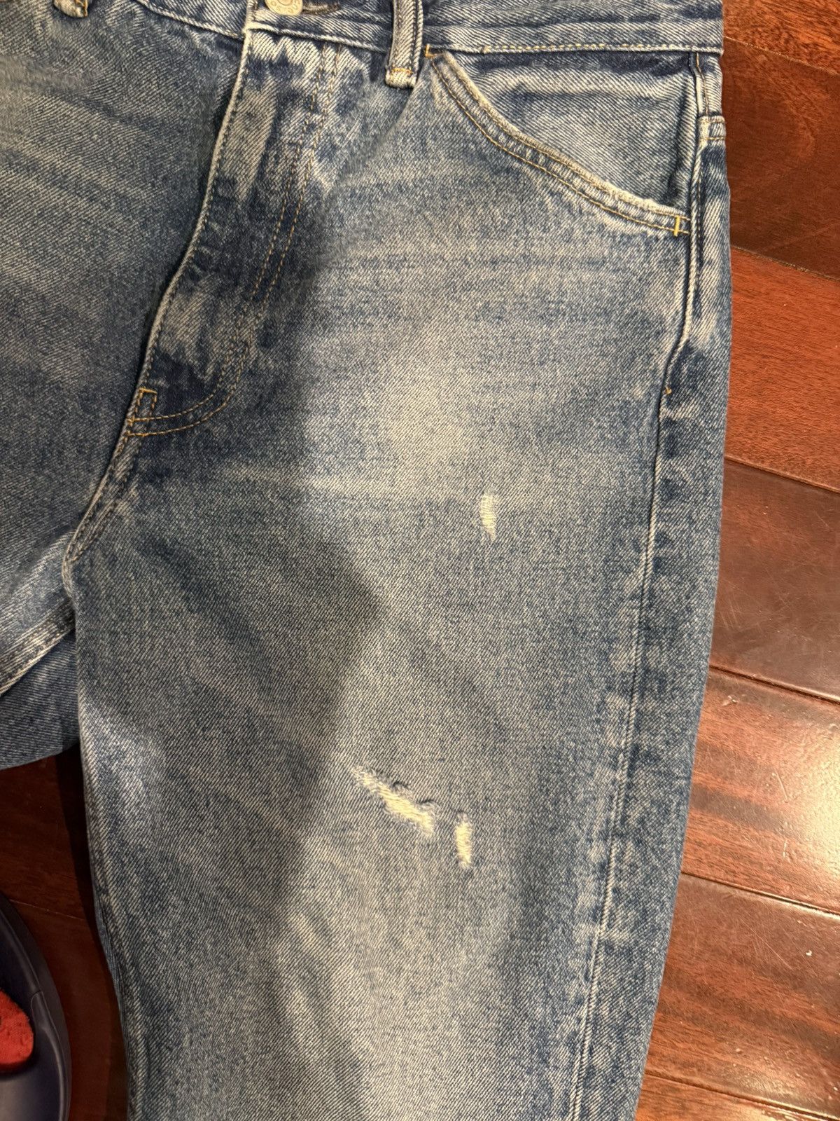 Acne Studios Acne Studios “1977 Vinatge Blue” Jeans Size US 30 / EU 46 - 4 Thumbnail