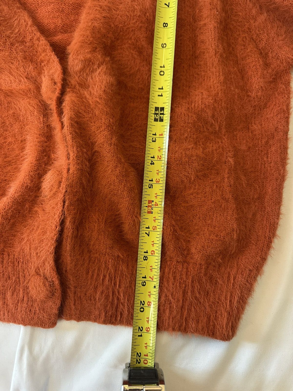 Other TRUTH by REPUBLIC FUZZY CARDIGAN SWEATER WOMEN’S SIZE L Size L / US 10 / IT 46 - 5 Thumbnail