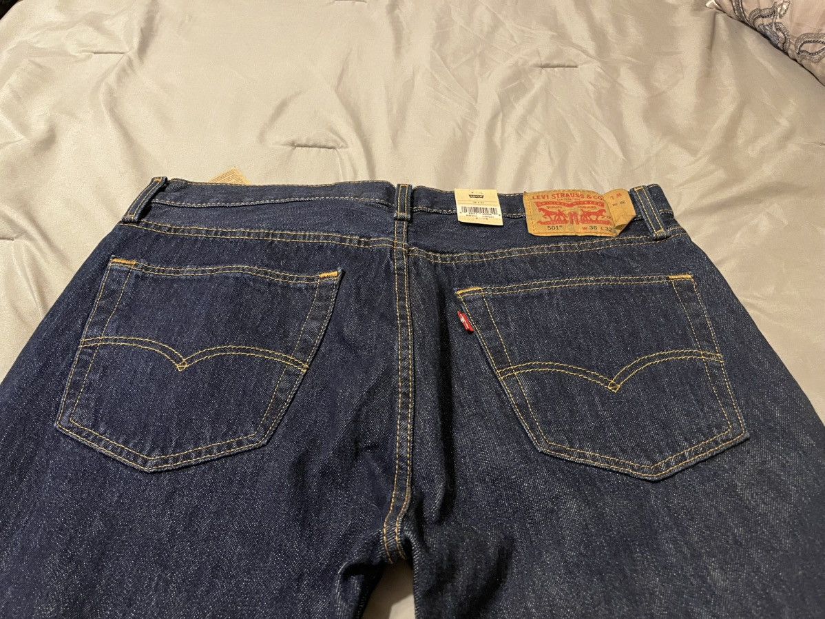 Levi's Levi’s 501 Denim Jeans 36x32 Brand New Size US 36 / EU 52 - 3 Thumbnail