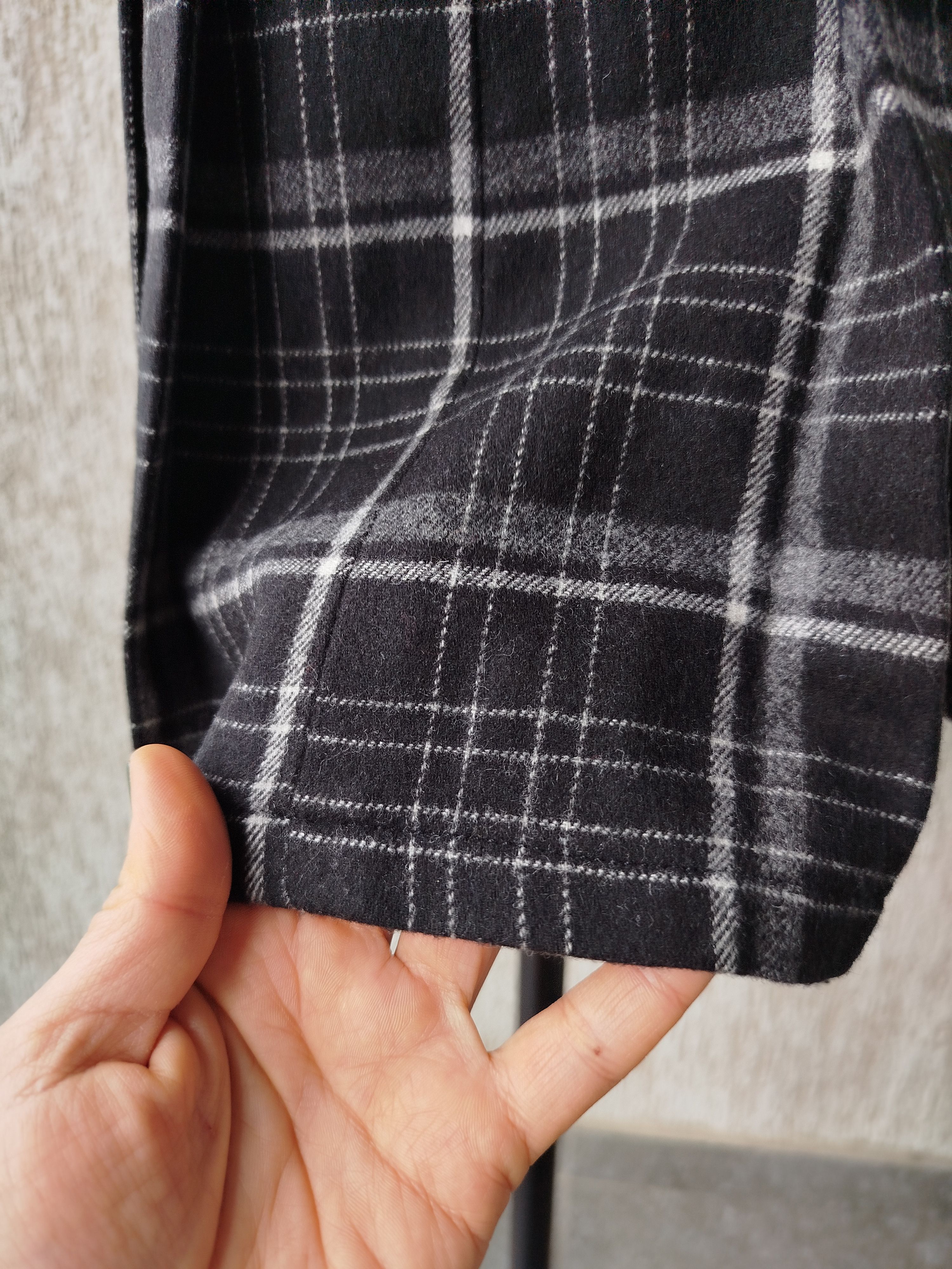 Fred Perry Wrap Skirt Kilt Plaid Pleated Wool Tartan Vintage Italy 40/S Size 27" / US 4 / IT 40 - 8 Thumbnail