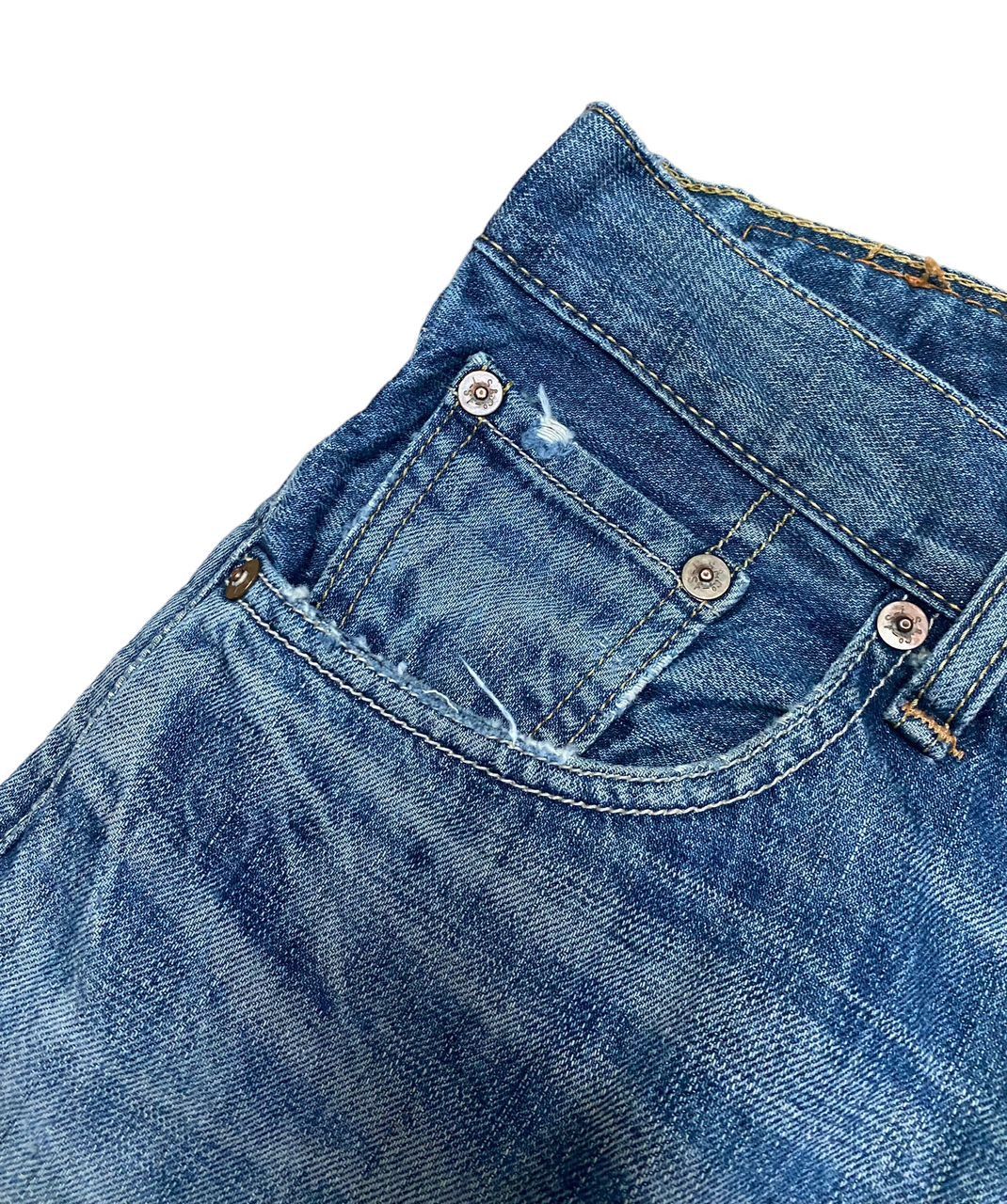 Levi's 💥BEST OFFER💥VINTAGE LEVIS 502 WORK DISTRESSED DENIM Size US 31 - 8 Thumbnail