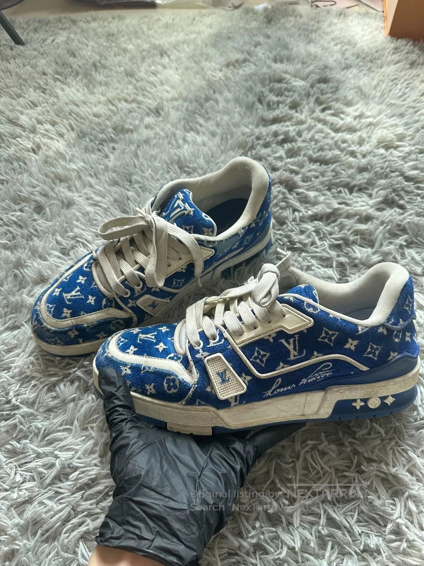 Louis Vuitton Louis Vuitton LV Trainer. Size US 7 / EU 40 - 1 Thumbnail